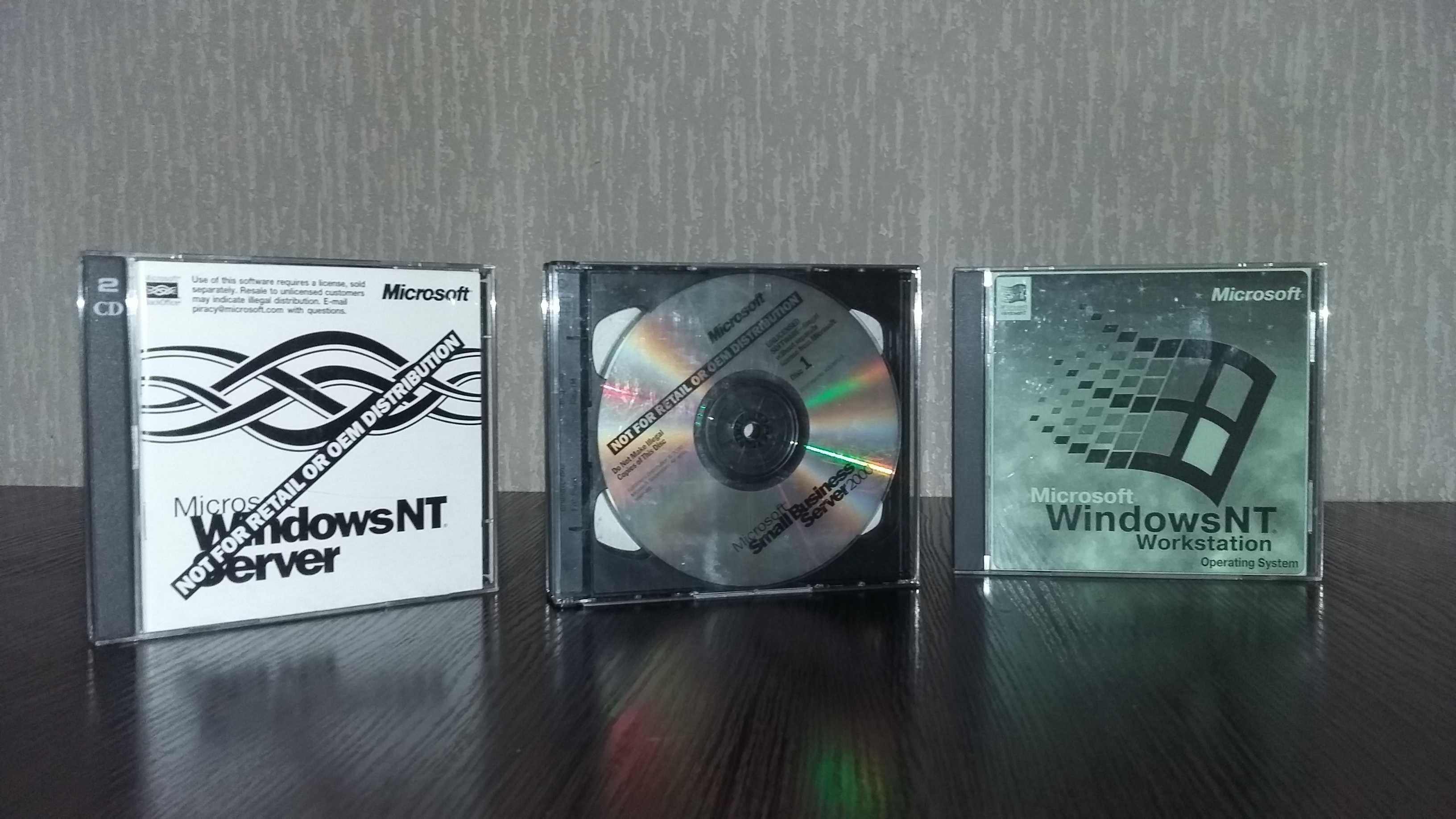 Оригинальные CD Диски Windows , NT , Server , Workstation , OEM, Ретро