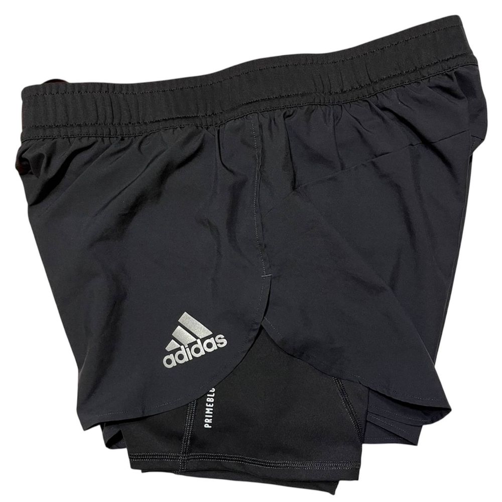 Спортивні рефлективні шорти+лосини Adidas performance fast primeblue