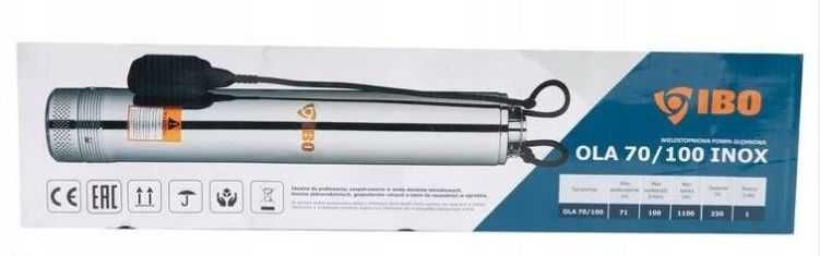 Pompa głębinowa IBO OLA 70/100 INOX wielostopniowa do studni kręgowych