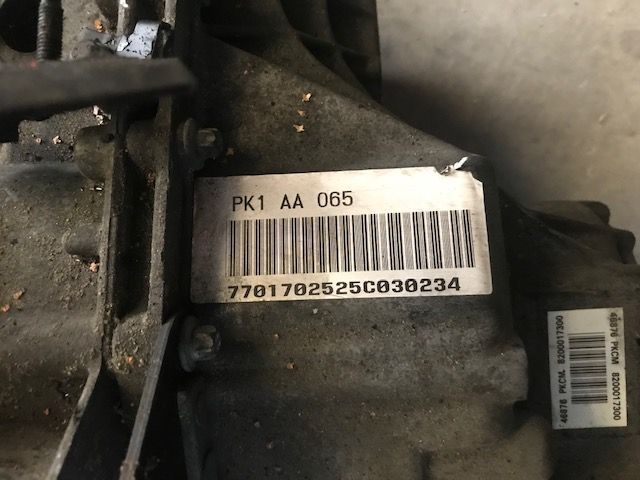 Caixa de velocidades renault espace 2.2 dci PK1 AA 065
