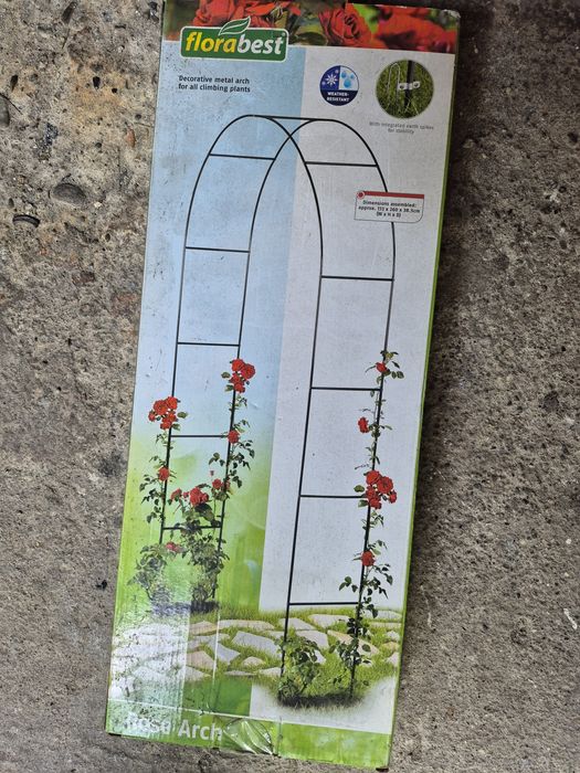 Florabest Rose arch 260cm pergola ogrodowa tarasowa balkonowa