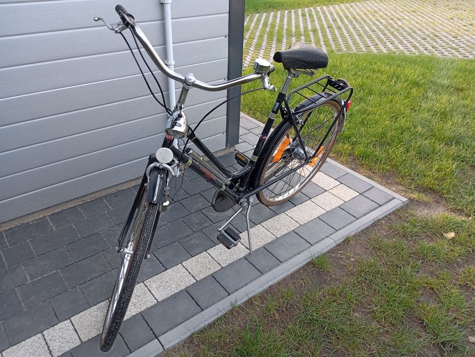 Rower holenderski miejski retro