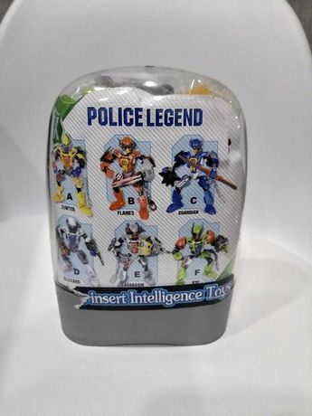 Police Legend zabawki robot/y do składania klocki