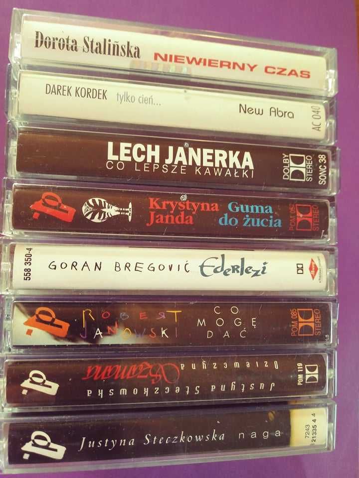 Kasety magnetofonowe , Janerka, Stalińska, Janda , Steczkowska i inni
