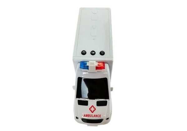 Auto Zdalnie Sterowane R/C Ambulans Dźwięk Światła