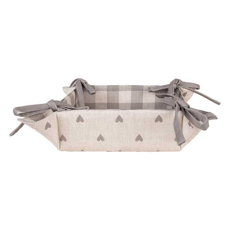 Koszyk na pieczywo kratka+serca  LVT47G