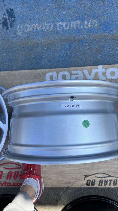 Goauto нові диски Ford Transit 5/160 r16 et50 7j dia65.1 в сріблі