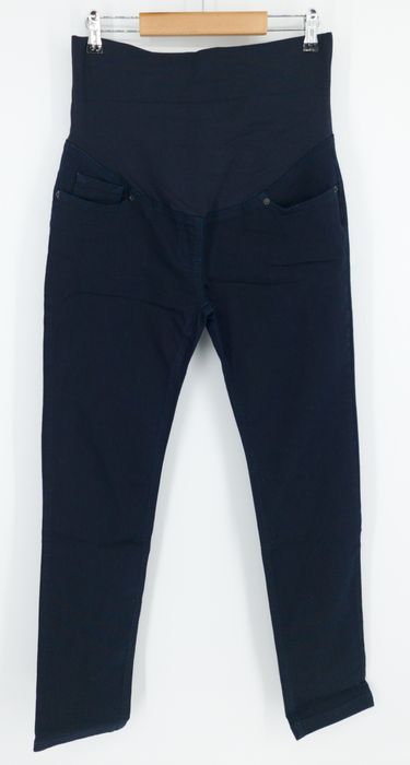 Jeansy rurki ciążowe granatowe Jojo Maman Bebe 38