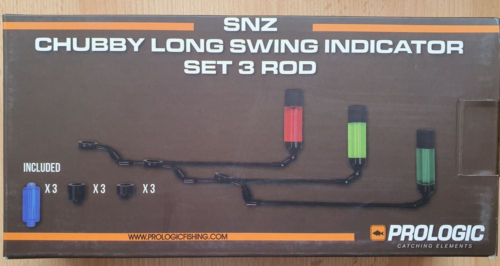 Prologic SNZ chubby swing indicator set 3.Sygnalizatory brań prologic.