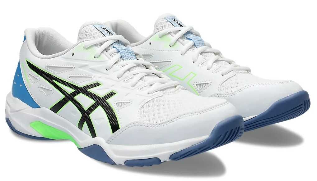 АКЦІЯ! Волейбольні кросівки ASICS GEL-ROCKET 11 чорні і білі. Оригінал