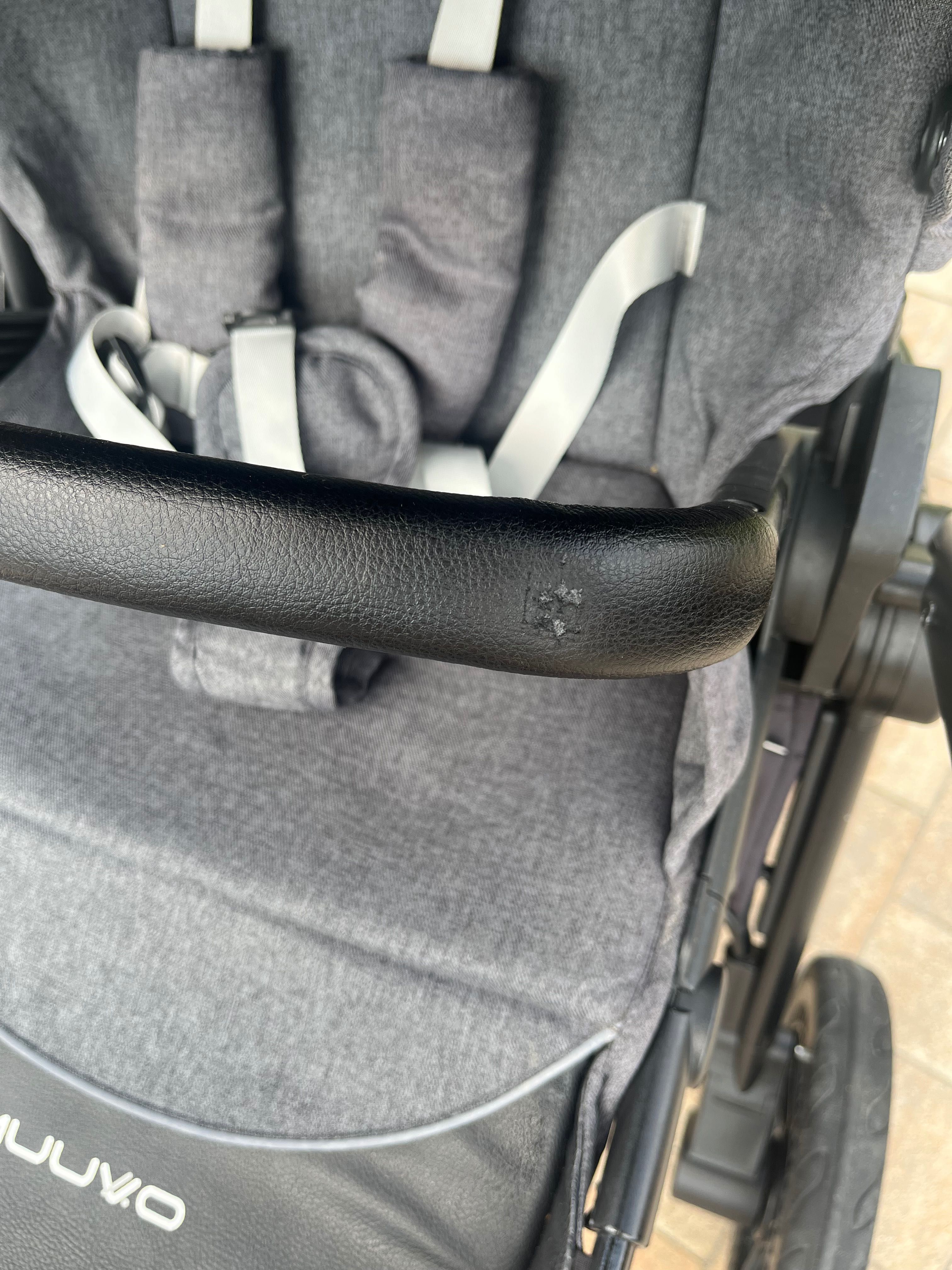 Wózek dziecięcy 2w1 Muuvo Quick 2.0 Iron Graphite