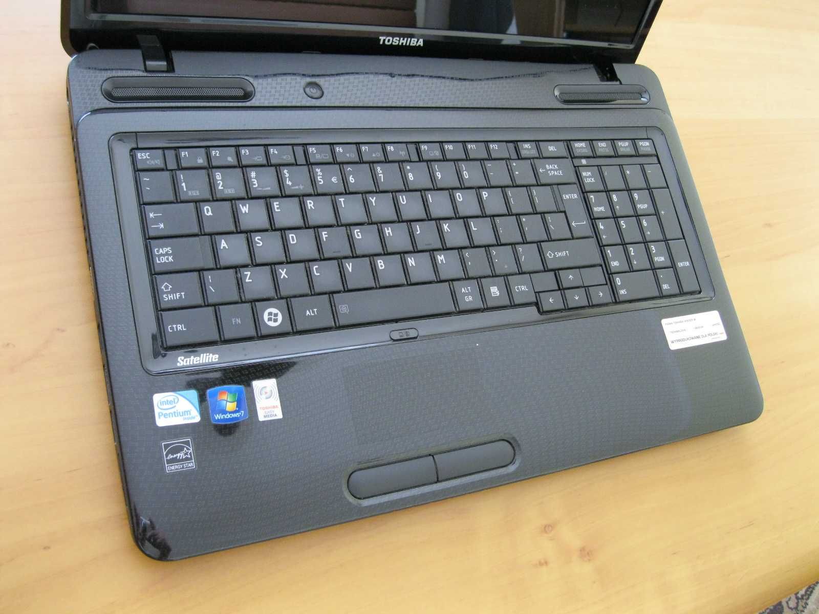 Laptop Toshiba Satellite L670-10K 17 cali Glare komputer + zasilacz