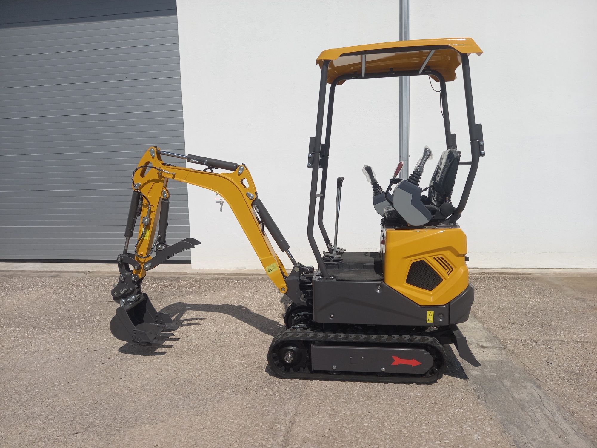 Mini escavadora 1.2Ton motor kubota