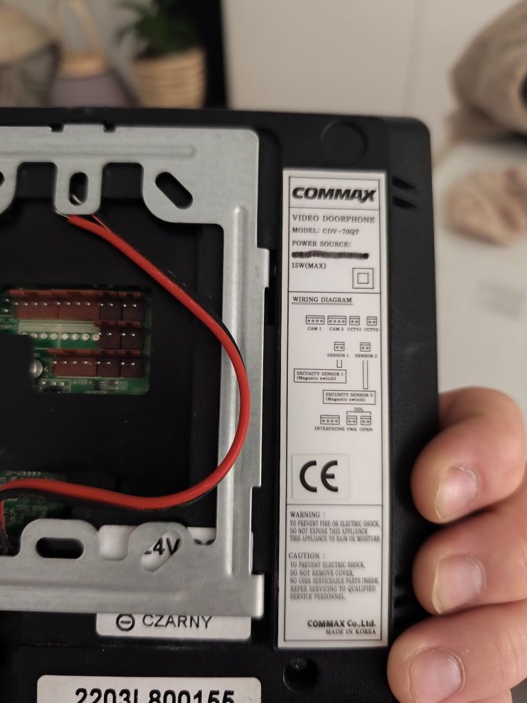 Monitor Commax nie uzywany