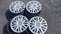Felgi stalowe do VW 15 5x112 plus kołpaki.