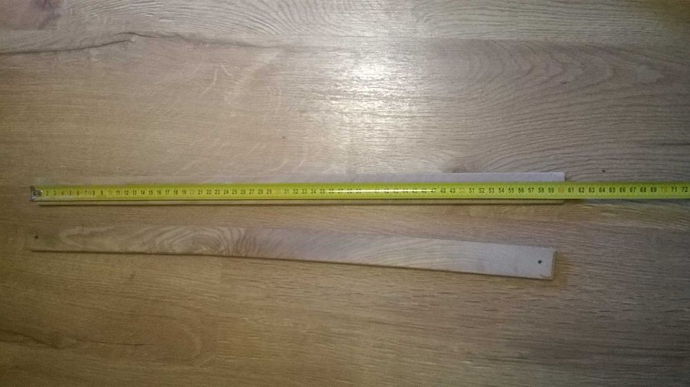 Listewki 60 cm na płotek ( 72 szt )
