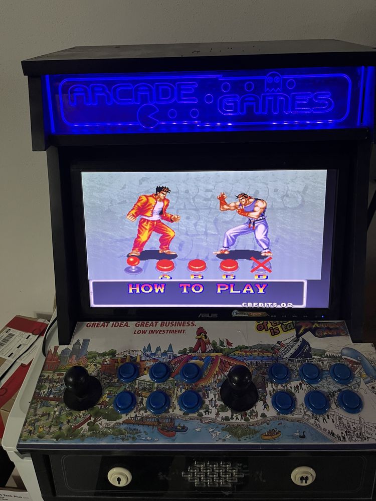 Consola de jogos Arcade