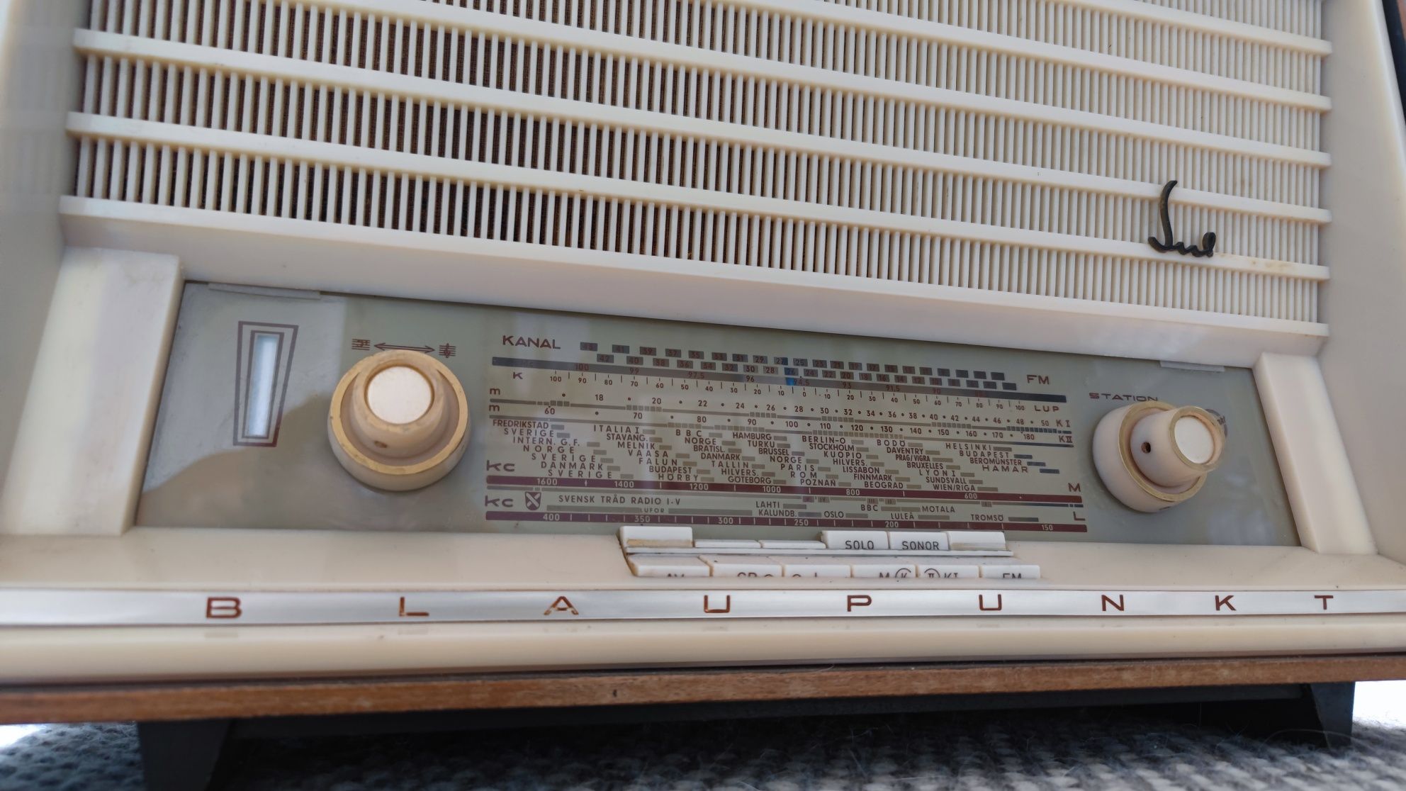 Radio lampowe kolekcjonerskie Blaupunkt