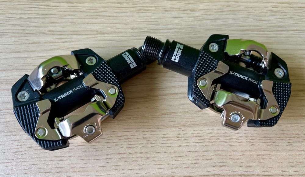 Pedały rowerowe zatrzaskowe Look X-Tract Race z blokami NOWE