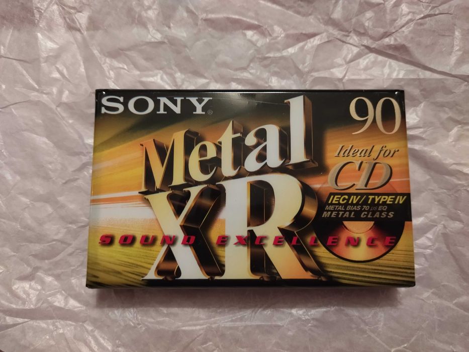 Cassetes Audio de Metal Type IV Sony