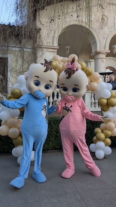 Ростовые куклы Аниматоры  экспресс поздравление выписка роддом