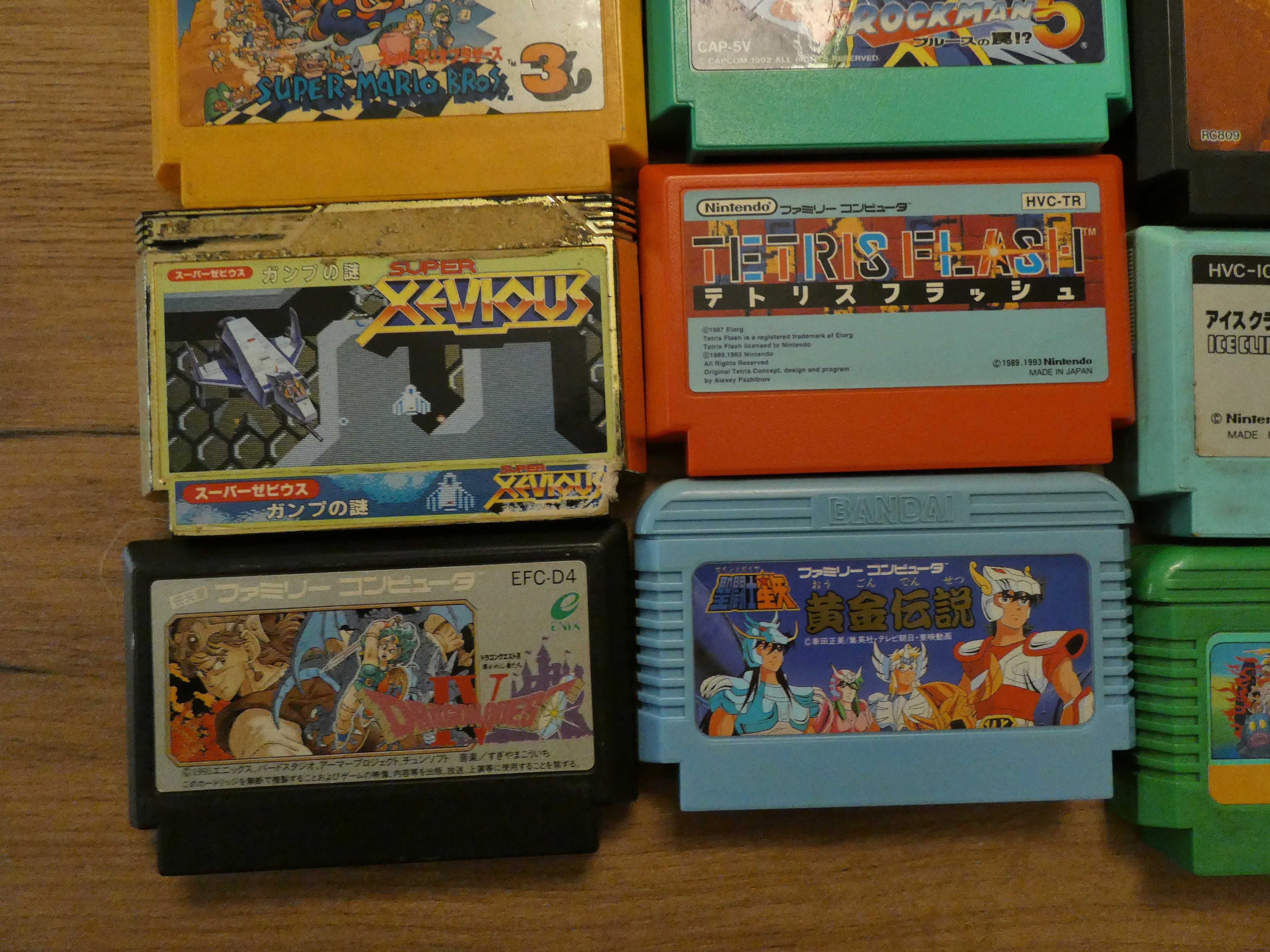 Gry Famicom/Pegasus kolekcja 18 gier - Mario, Rockman, Kid Dracula