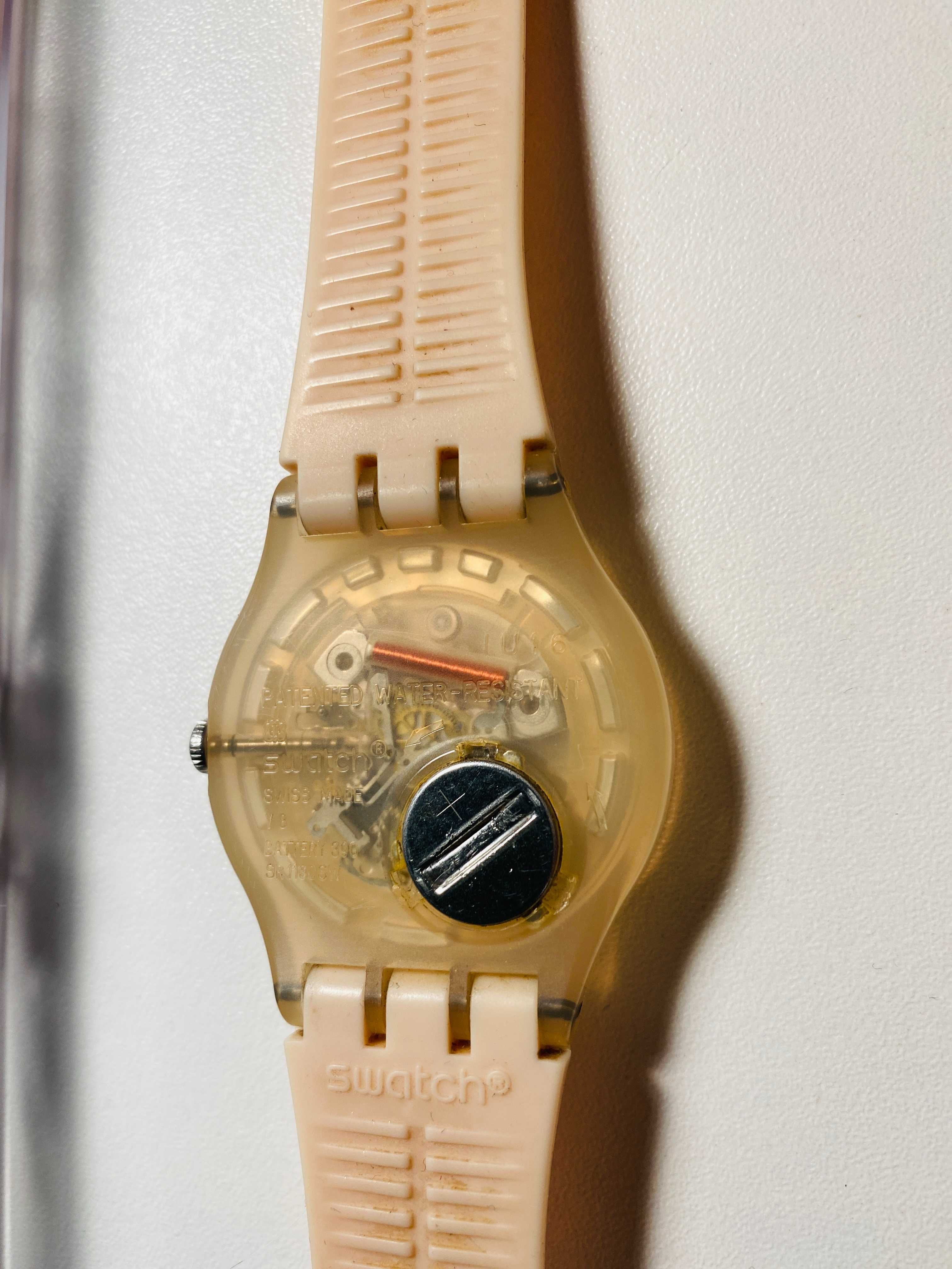 Zegarek damski Swatch ROSE REBEL pudrowy róż