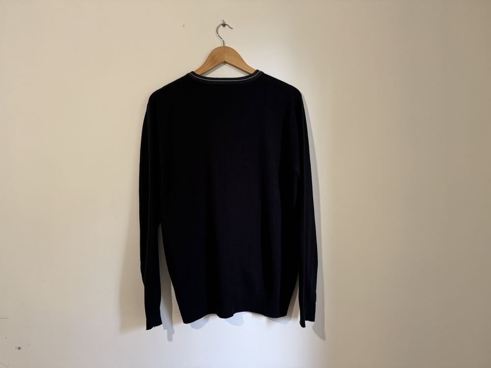 Sweter meski czarny