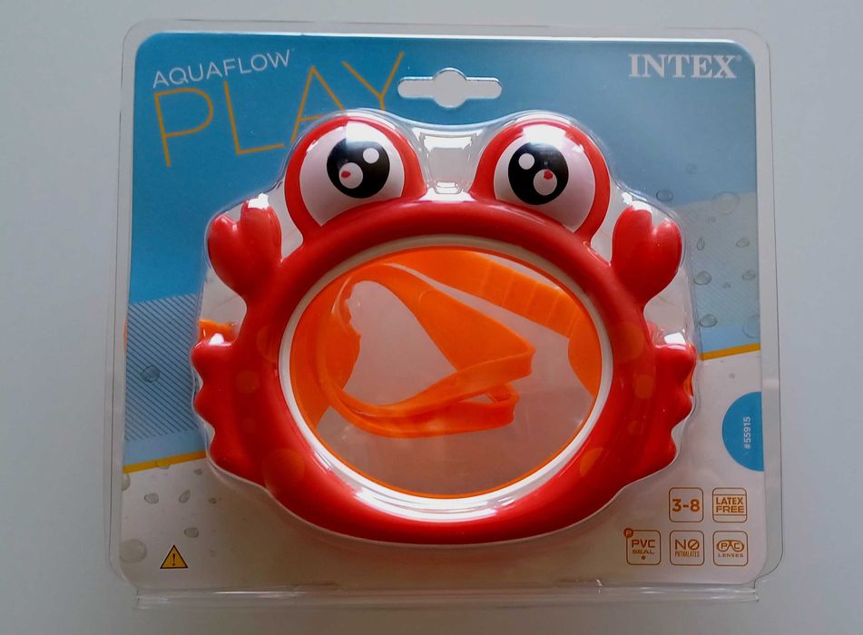 Mascara de mergulho infantil