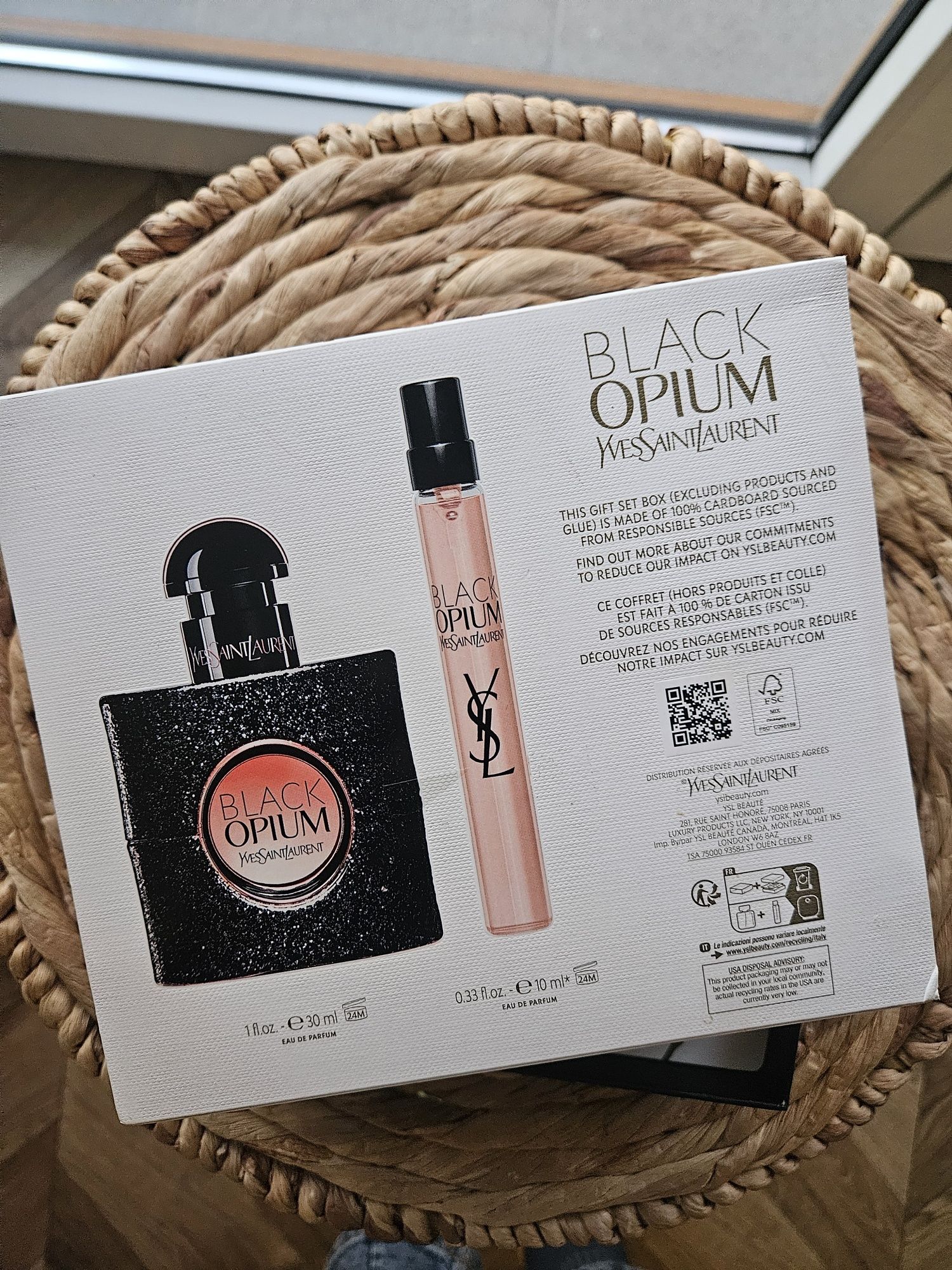 Black Opium YSL gift set