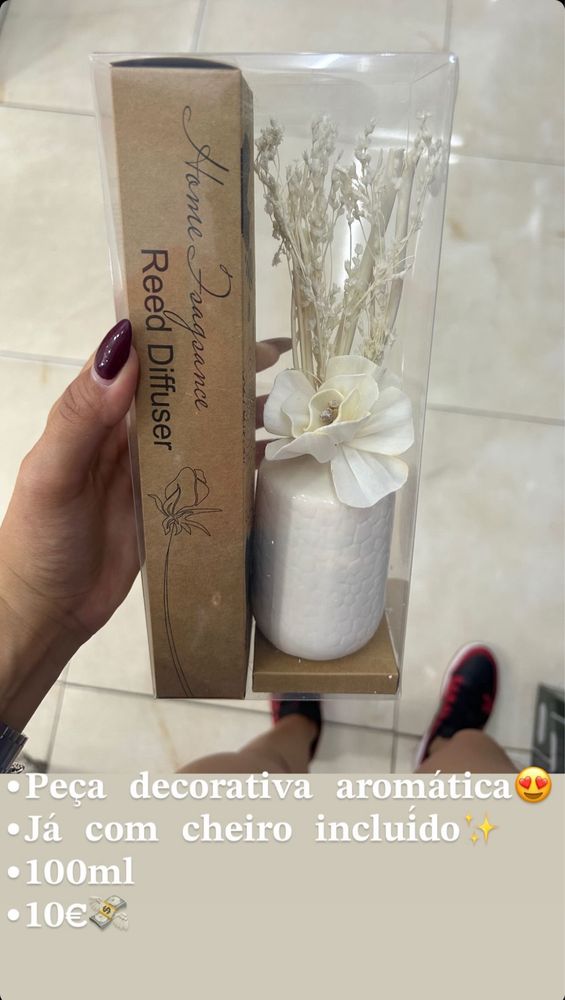 Peça decorativa aromática