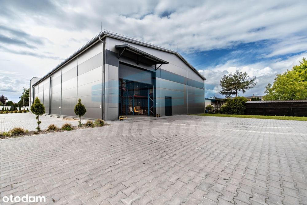 Magazyn 550 + biuro 150, I linia zabudowy Dawidy B