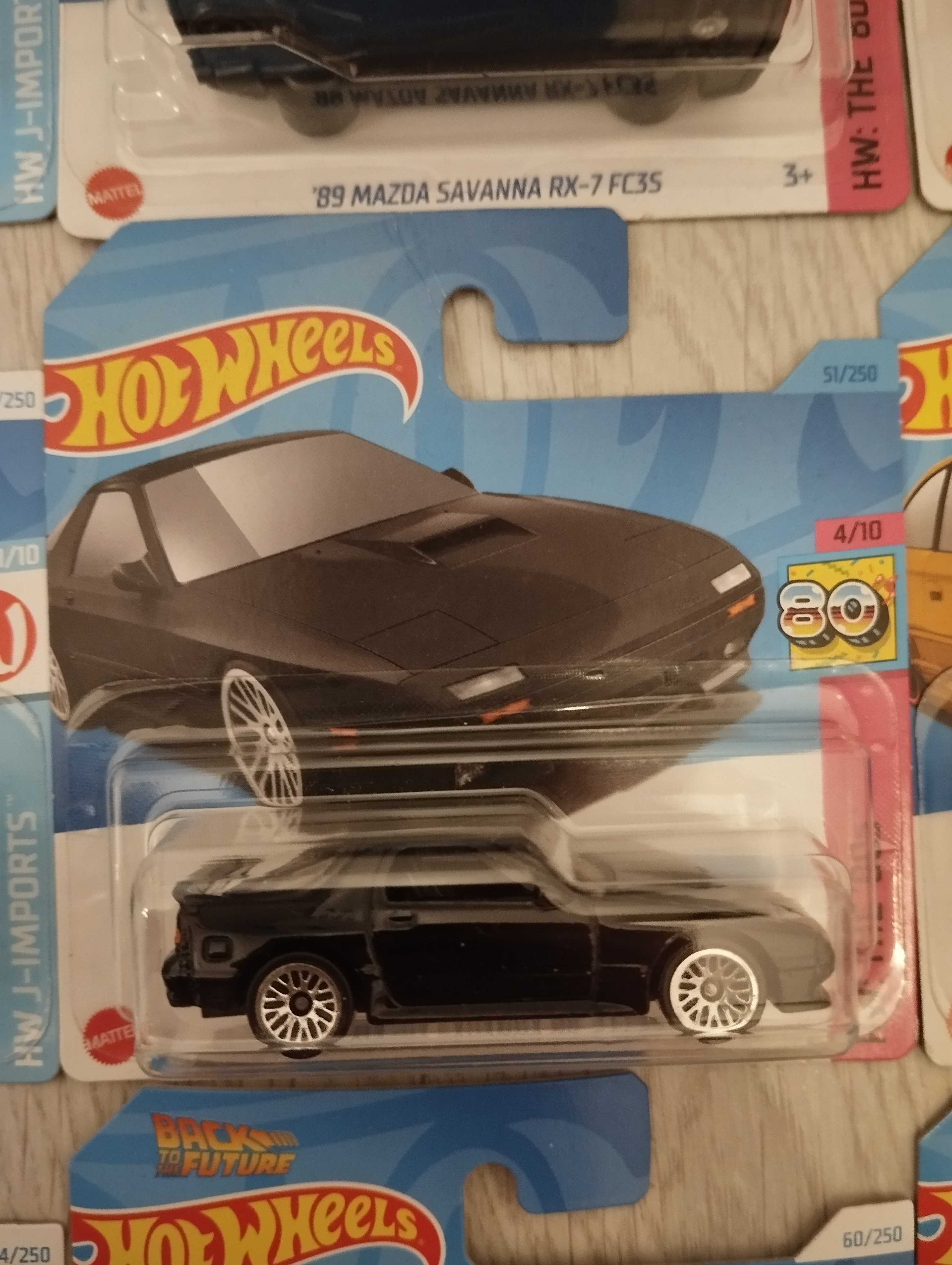 Hot wheels. Audi Honda Nissan Delorian Mazda Ford Volkswagen Jeep