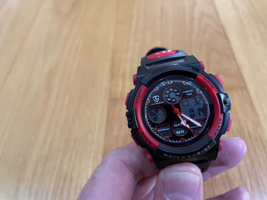 Relógio desportivo para crianças