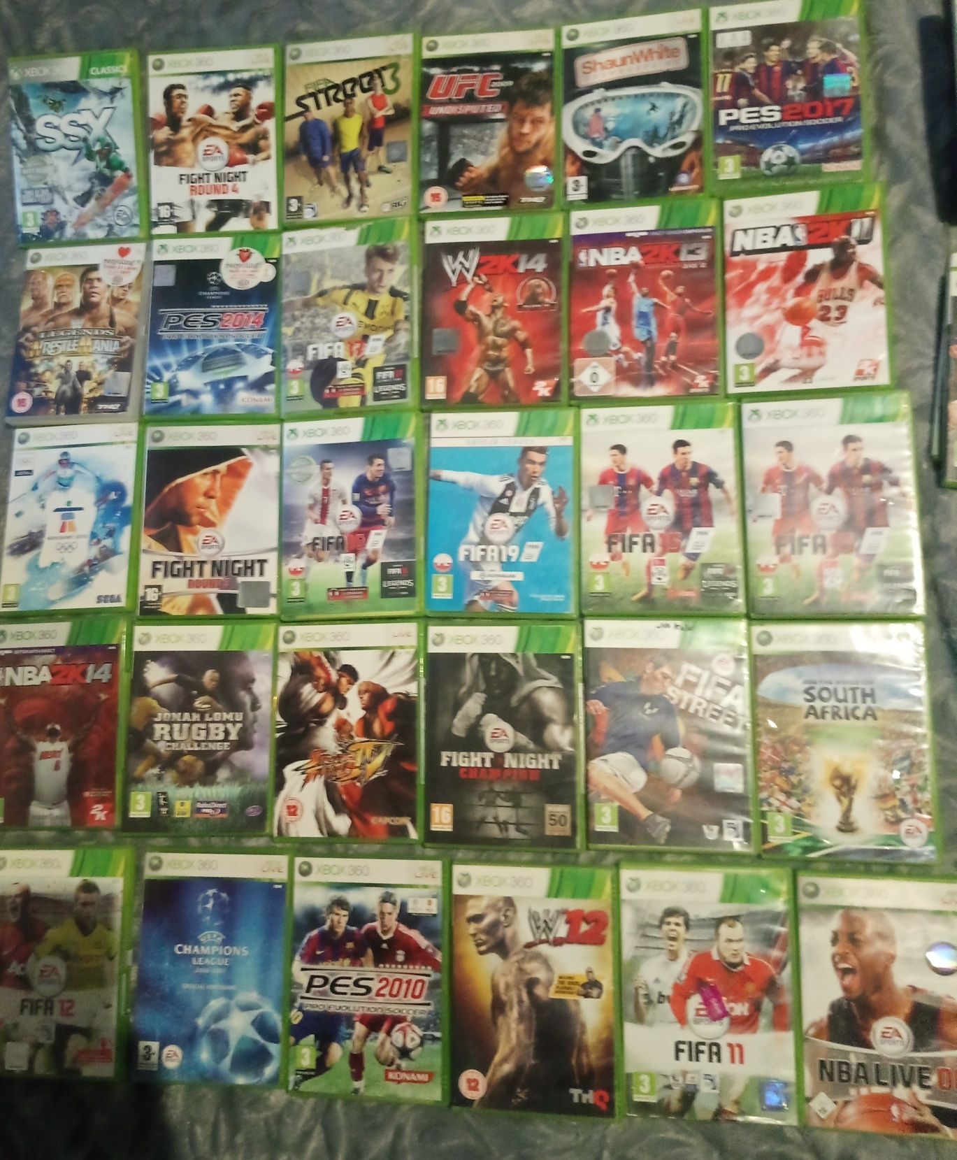 Sprzedam gry na konsole Xbox 360