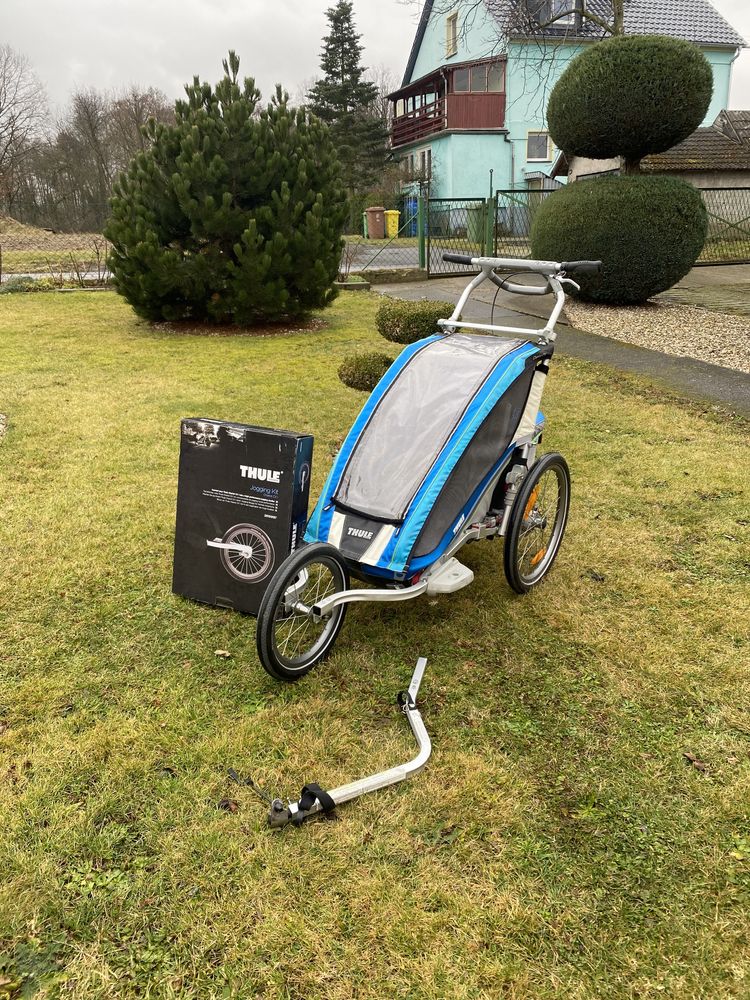 Przyczepka rowerowa-wózek dziecięcy-riksza Thule CX1