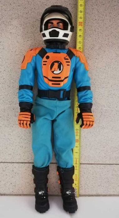 Action Man Polar Mission, boneco e mota, pouco uso, imperdível