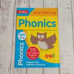 Collins Easy Learning Phonics Ages 5-6- książka po angielsku, nie uzup