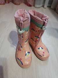 Гумові / резинові чобітки для дівчинки