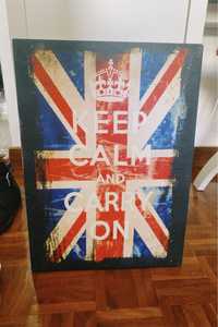 Quadro Keep Calm and Carry On