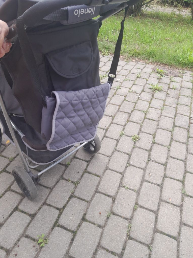 Wózek spacerowy spacerówka Lionelo Emma stolik