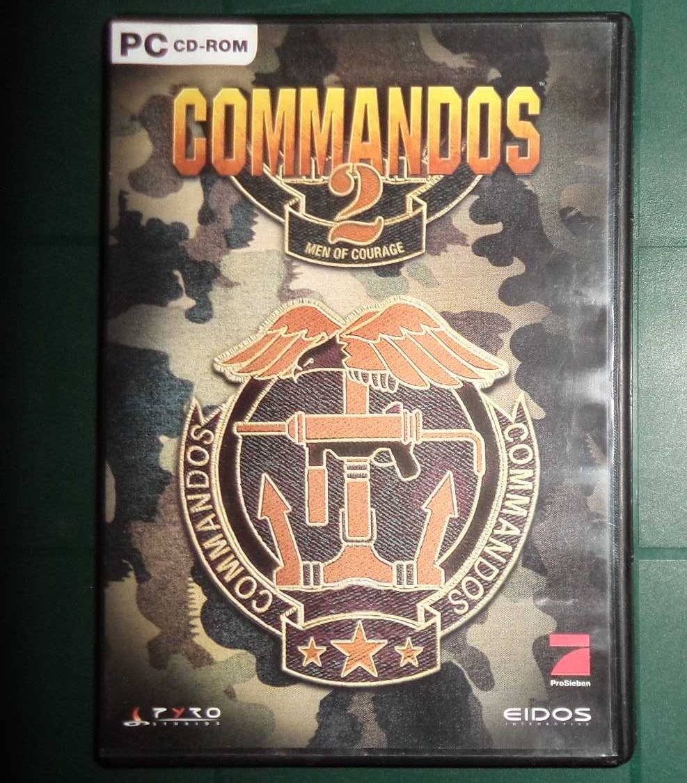 gra Commandos 2 Men of Courage GERMAN DEUTSCHLAND PC CD 2001