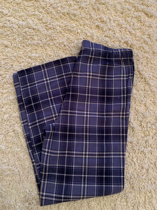 Чоловічі фланелеві(байкові )піжамні штани