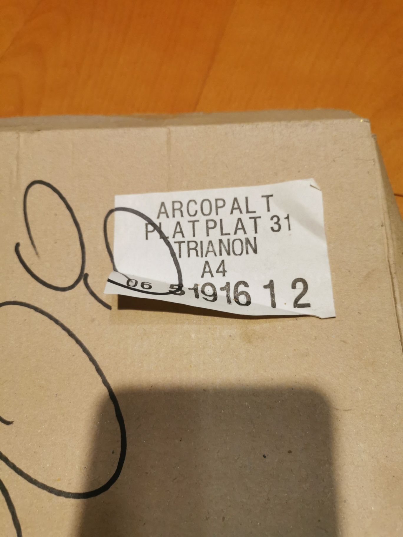 Duży talerz Arcopal biały 31 cm