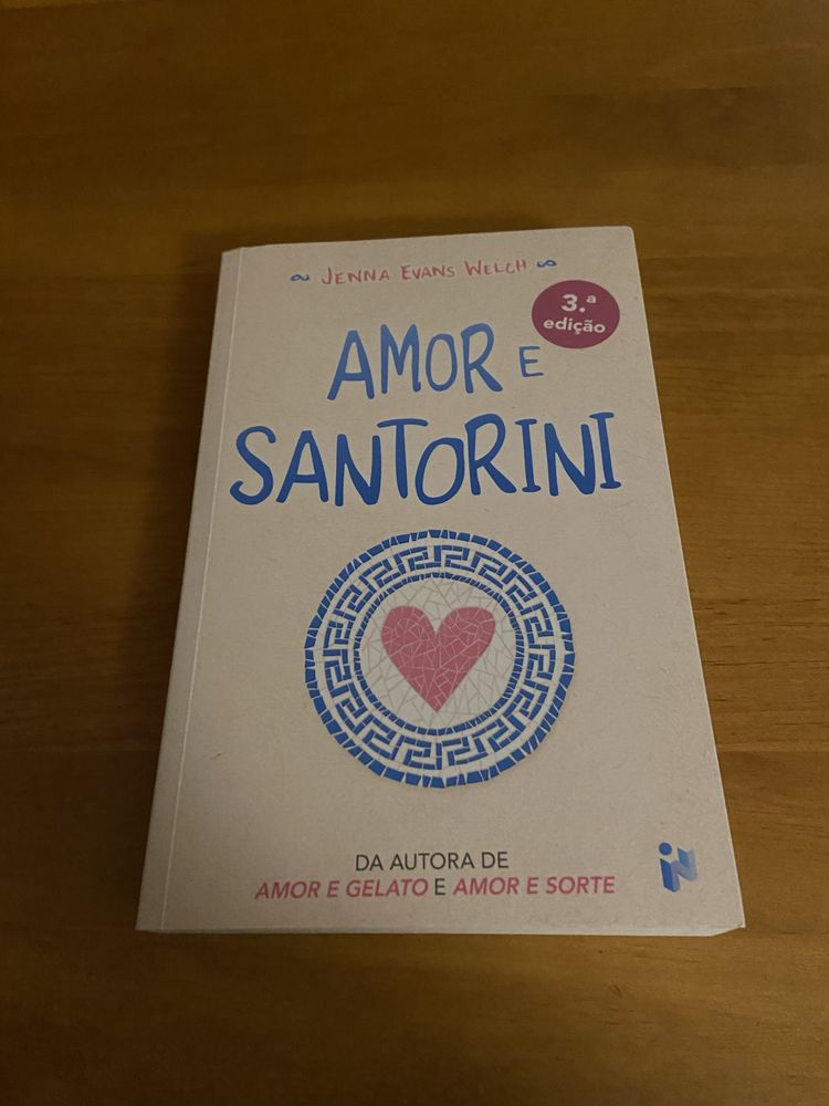 Amor E Santorini - Livro.
