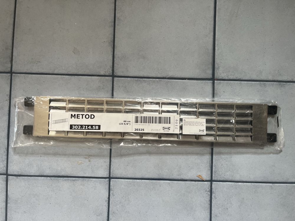Ikea Metod cokół wentylowany 60cm stal nierdzewna