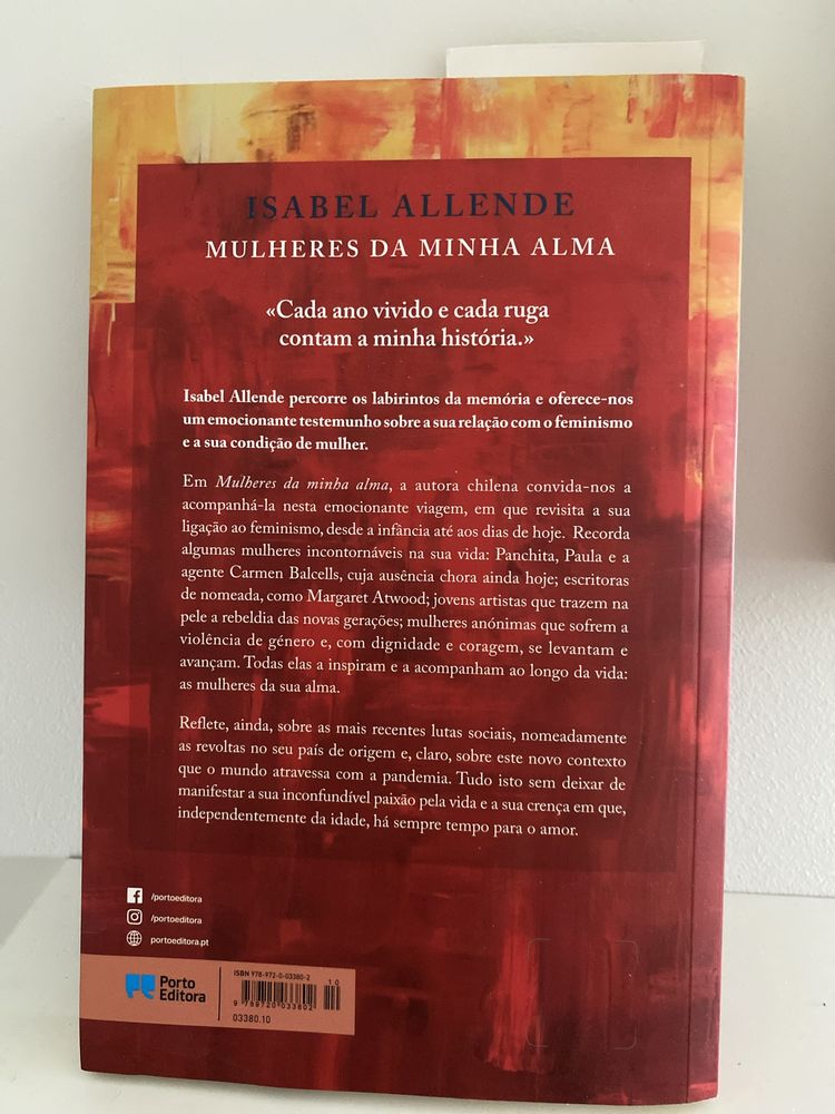 Livro “Mulheres da minha alma”