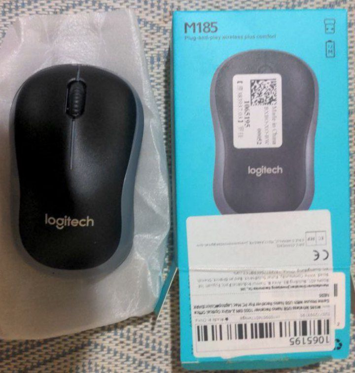 Logitech M185 3-button gaming mouse 1000 DPI