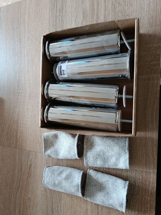 Nogi meblowe IKEA 15cm landskorona chrom