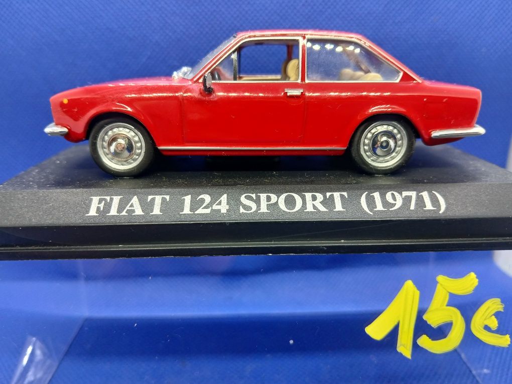 Miniaturas  1/43 da serie "Meus queridos  carros " 8 modelos diferente